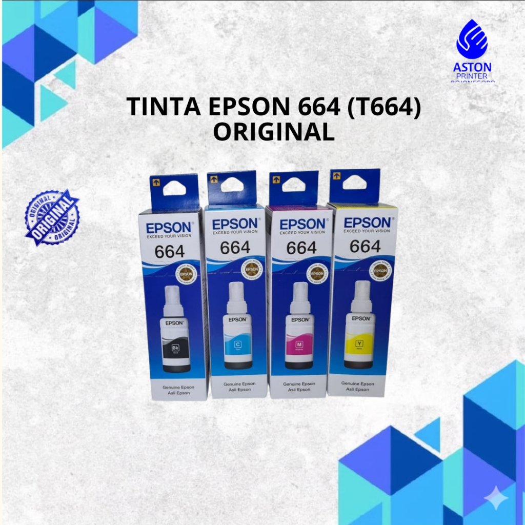 Tinta Epson 664 (T664) Original