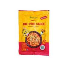 [SDW] pekanbaru/120 Gram Korinus Tokpoki Sauce Korean Rice Cake Kemasan Kuning