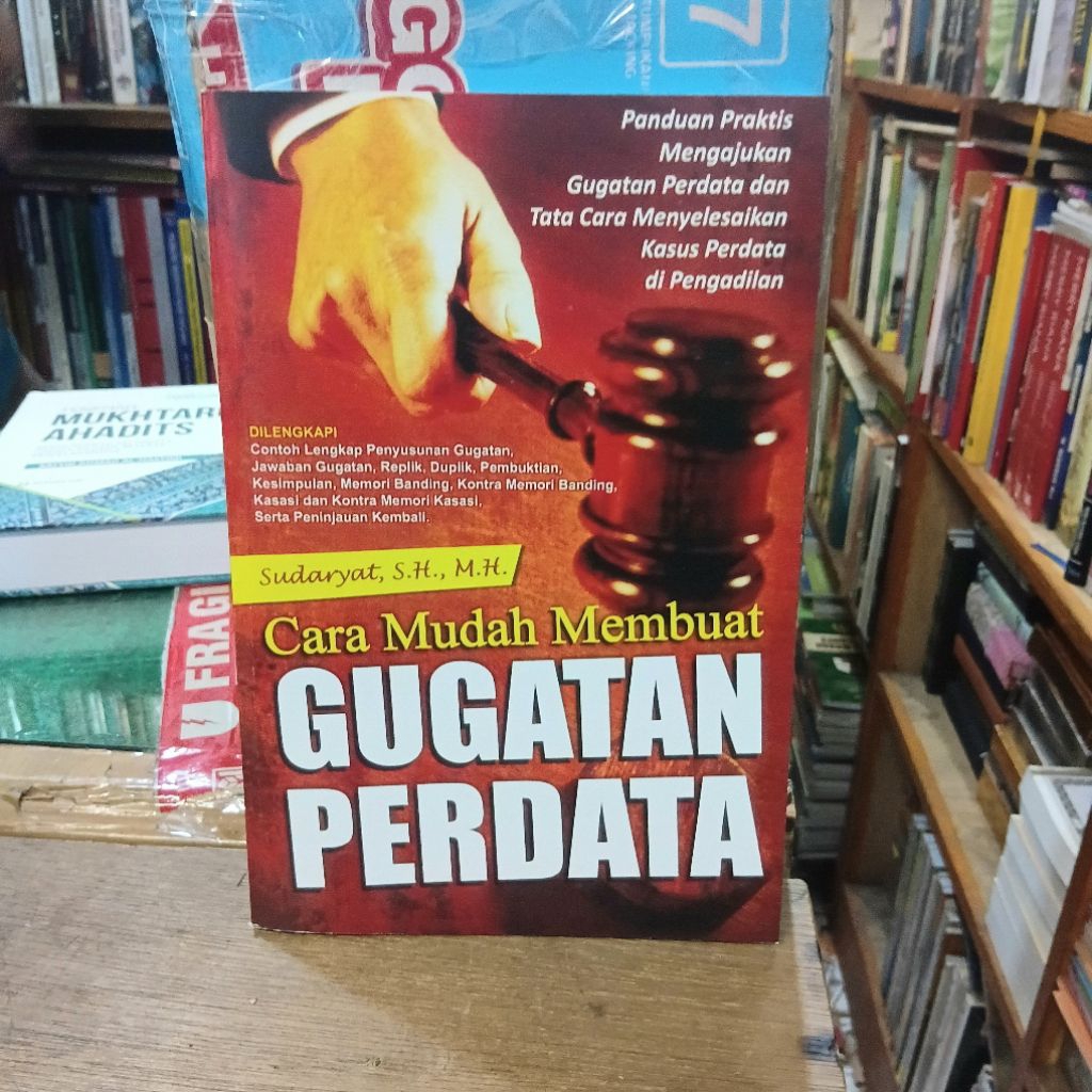 buku gugatan perdata