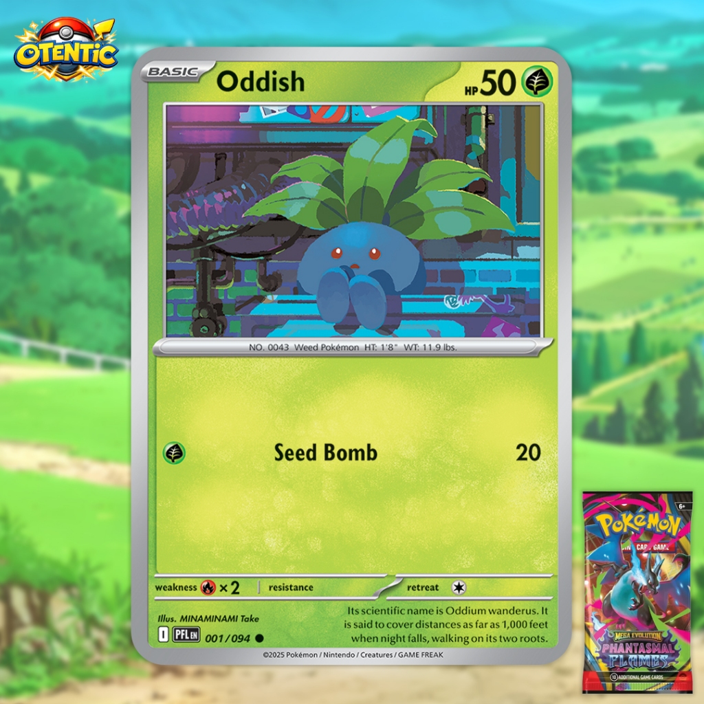 Oddish - Pokémon TCG English C 001/094