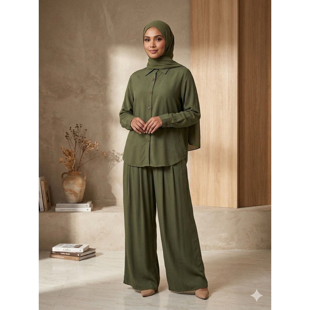 SETELAN RAYON TWILL