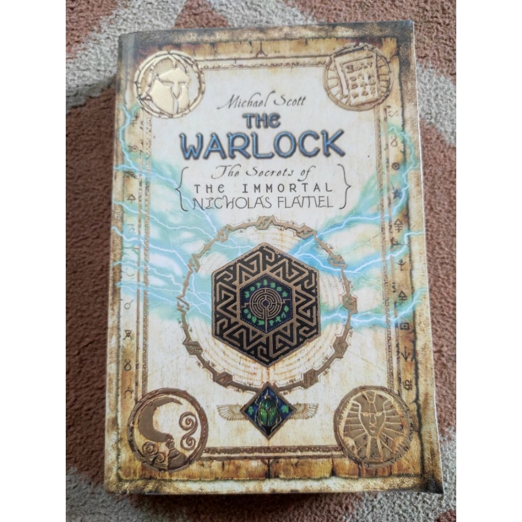 Novel Murah Original The Warlock The Secrets Of The Immortal Nicholas Flamel By Michael Scott