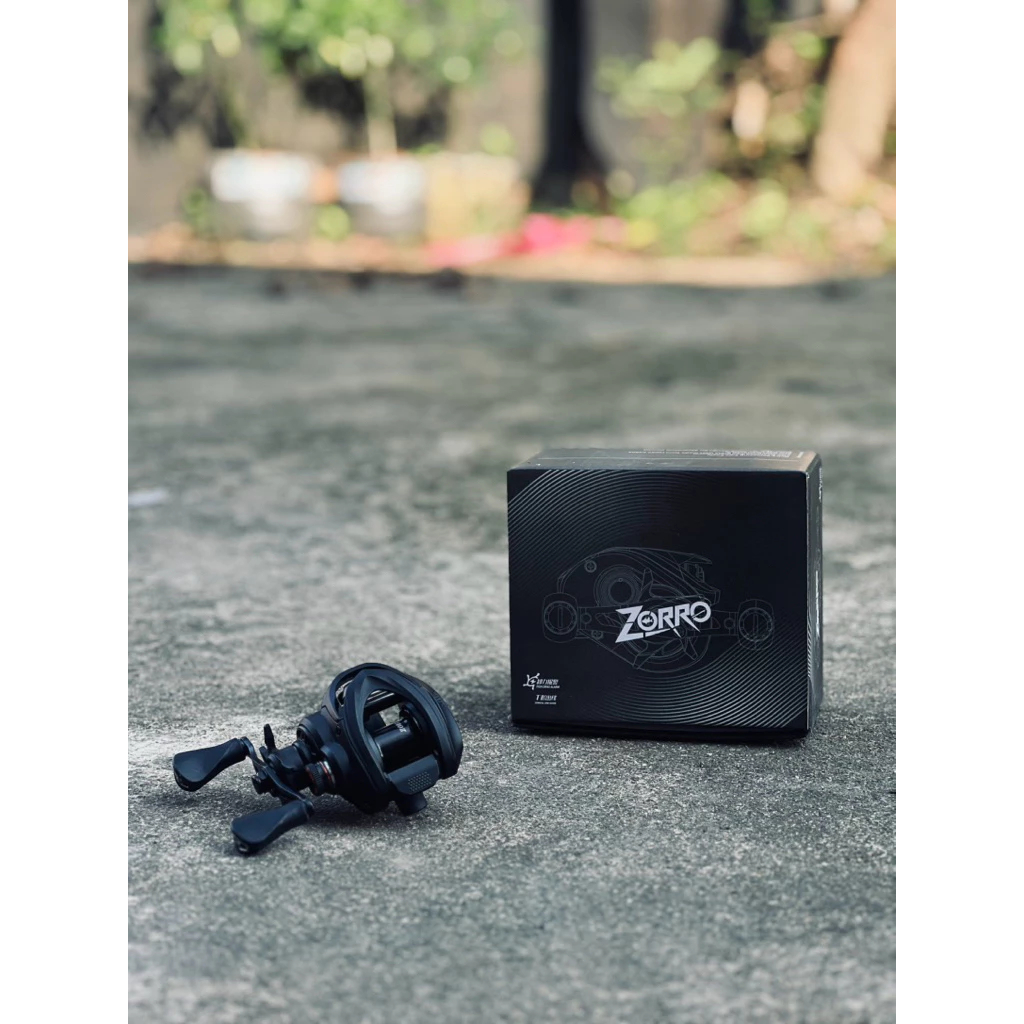 REEL ZORRO DC PRO | 150HSL | BAITCASTING | HANDLE KIRI | DIGITAL CONTROL | DRAG CLICKER | 6+1 BALL B