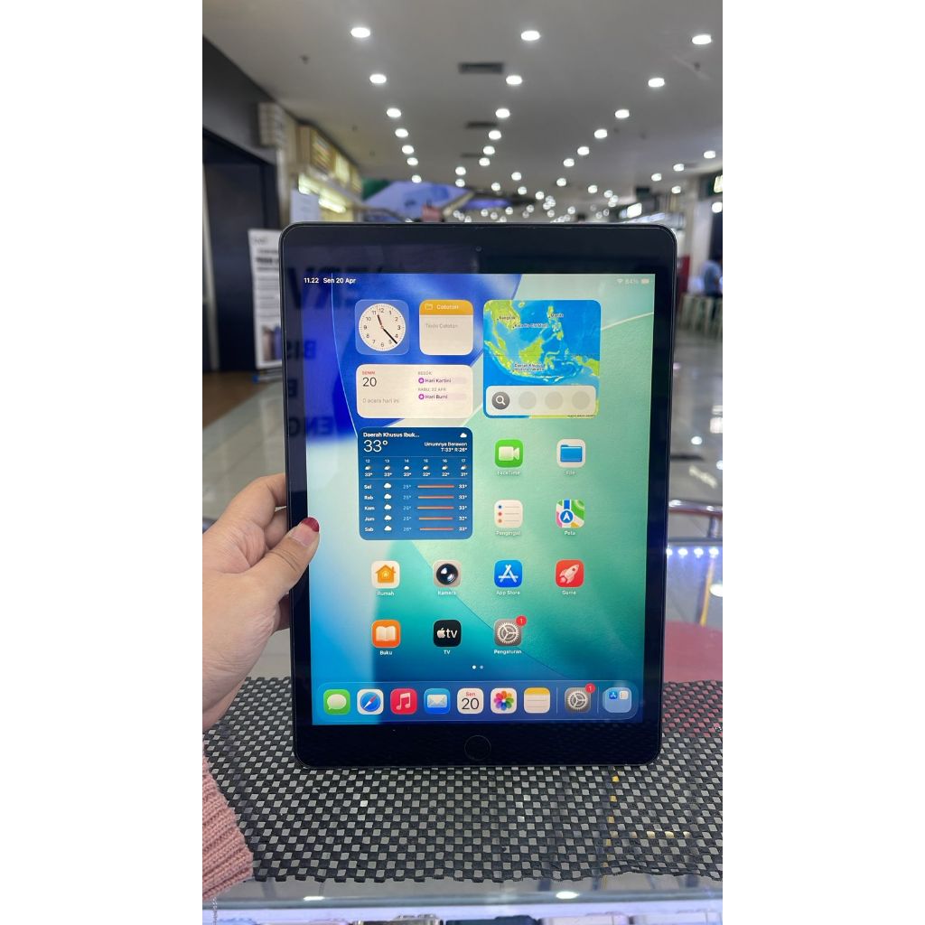 IPAD 8 32GB WIFI ONLY SECOND SEKEN BEKAS INTERNAL 32 GENERASI 8