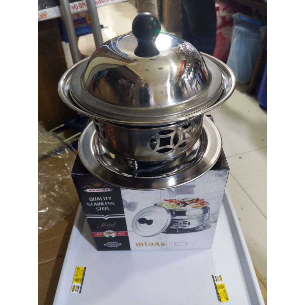 panci hot pot | panci steamboat Shabu Shabu stenlis | SOP warmer