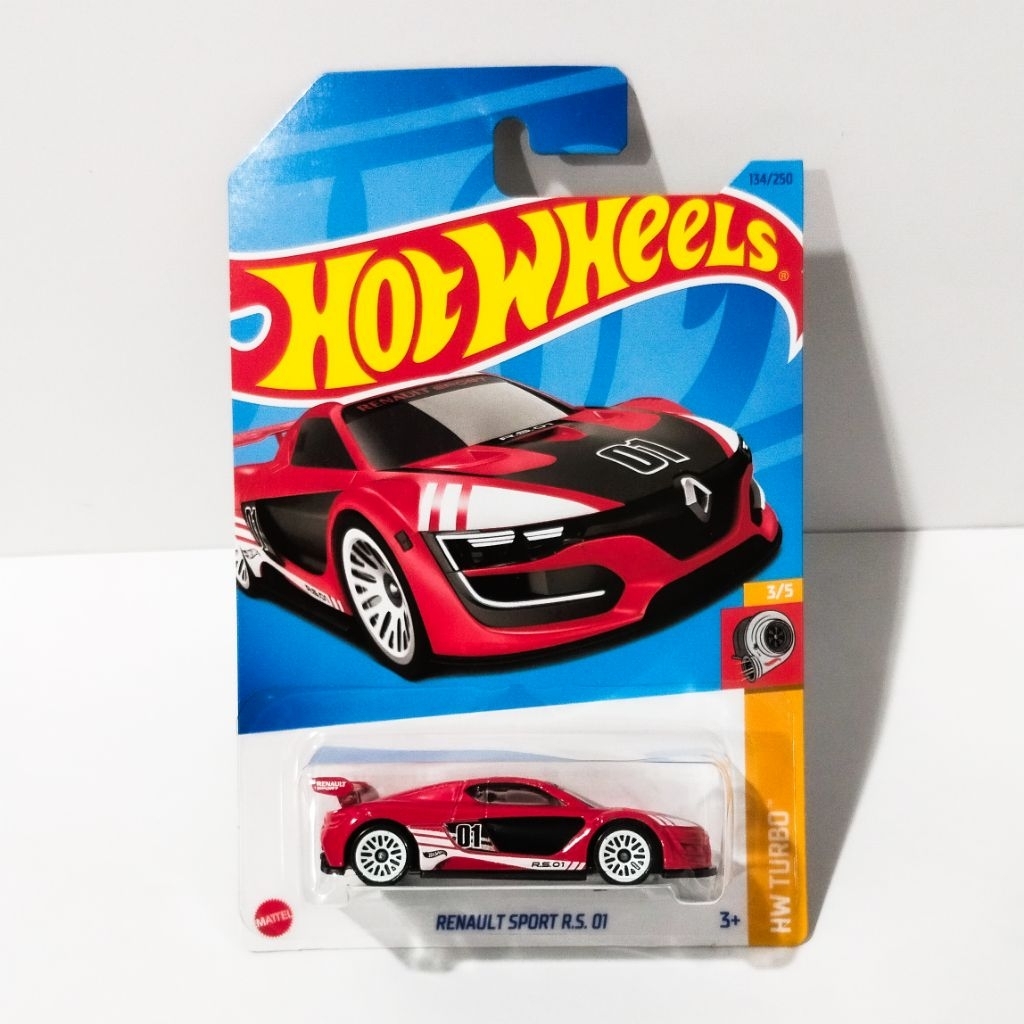HOTWHEELS RENAULT SPORT RS 01 MERAH