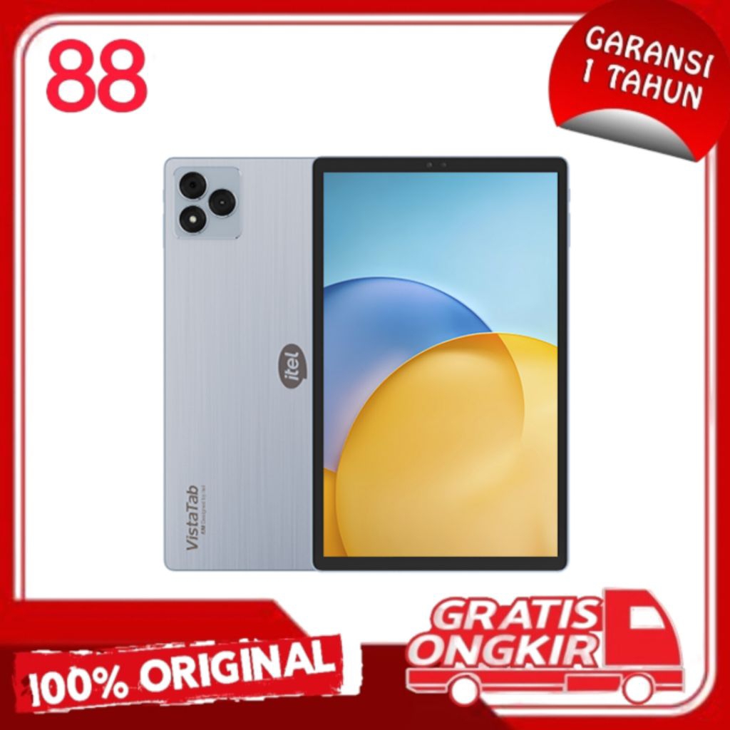 Itel VistaTab 11 4G 4/128GB with Bluetooth Keyboard & stylus Garansi resmi termurah