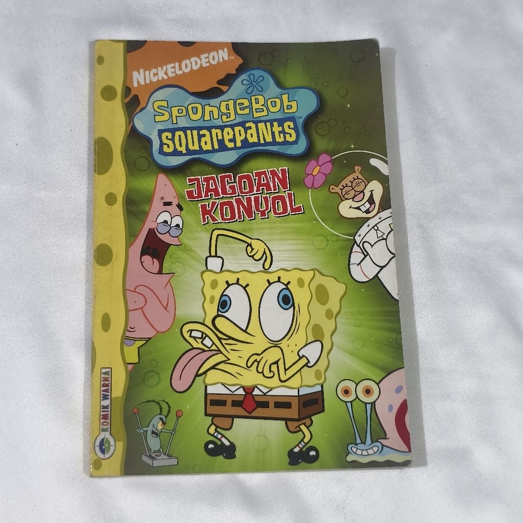 KOMIK ANAK [ PRE LOVED] SPONGEBOB SQUAREPANTS " JAGOAN KONYOL"