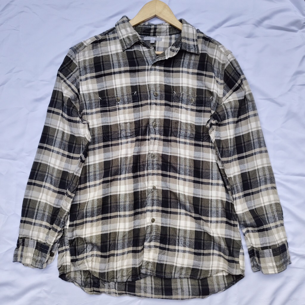 Kemeja Flanel Uniqlo XL Kemeja Uniqlo