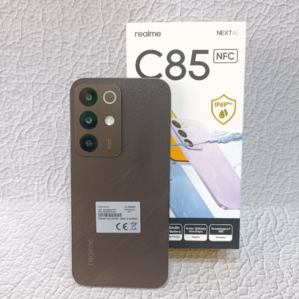 REALME C85 NFC 6/128GB HP BEKAS SECOND FULLSET