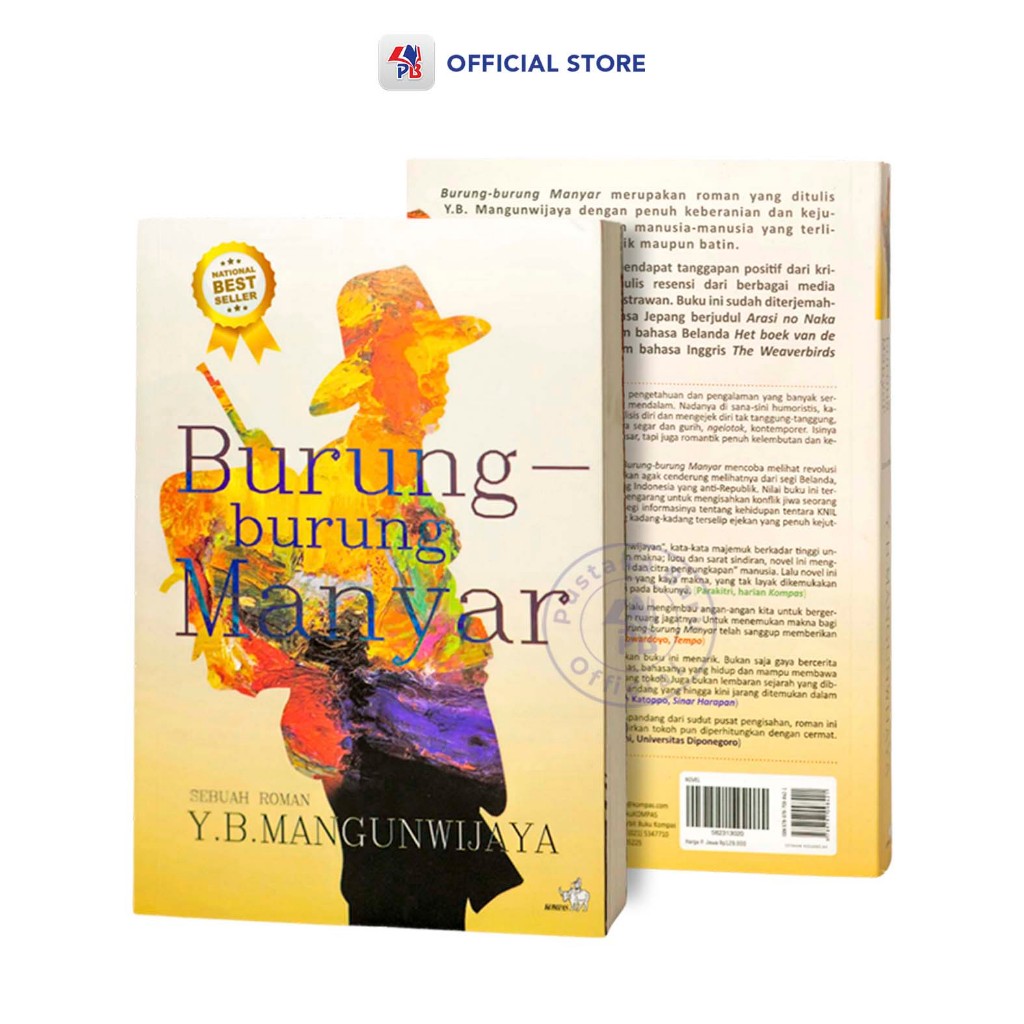 Buku Novel Burung - Burung Manyar – Sebuah Roman YB Mangunwijaya / GPU