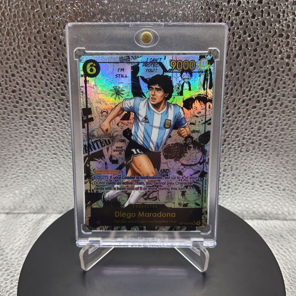 479. Kartu One Piece - Custom Card 2025 One Piece OP16 Japan Manga Alternate Art #010 Diego Maradona