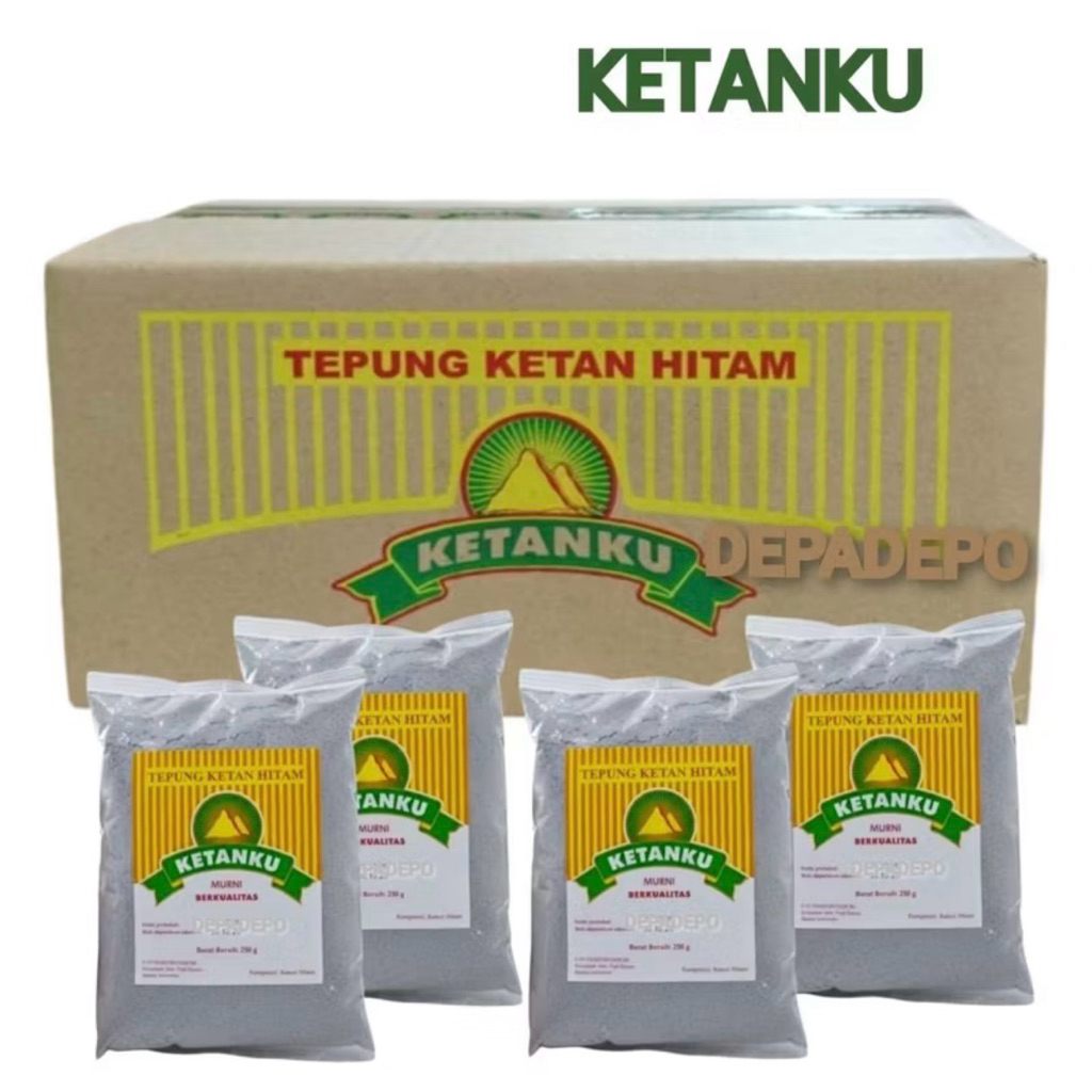 Tepung Ketan Hitam Ketanku 1 Dus