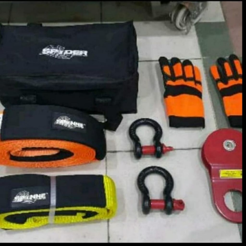 Recovery Kit Offroad - Recovery Towing Kit - Perlengkapan Towing Kit Offroad