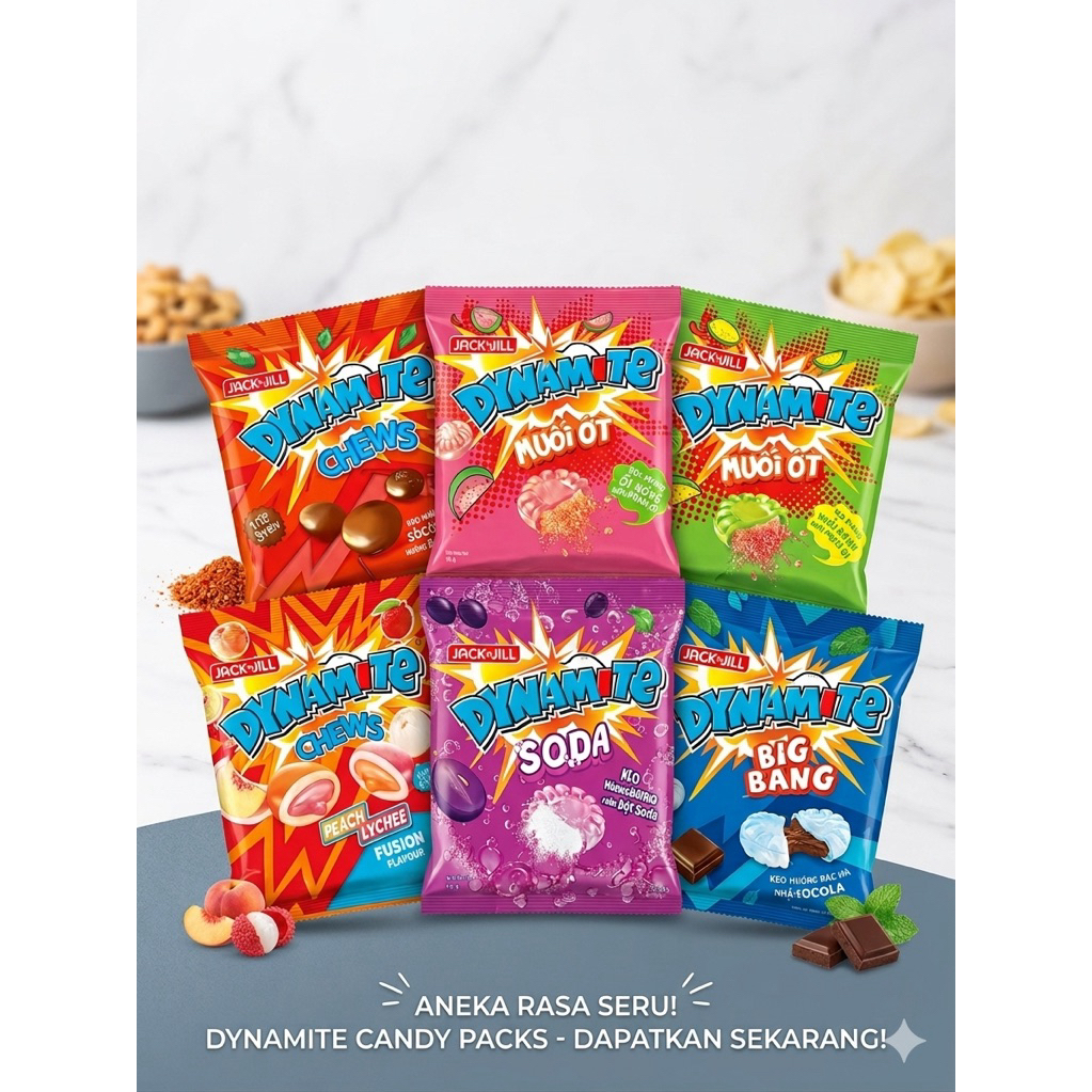 SNACK VIETNAM -  Jack ‘n Jill Dynamite Candy
