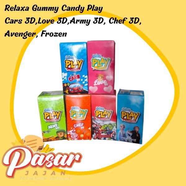 Relaxa Play Gummy Candy Box