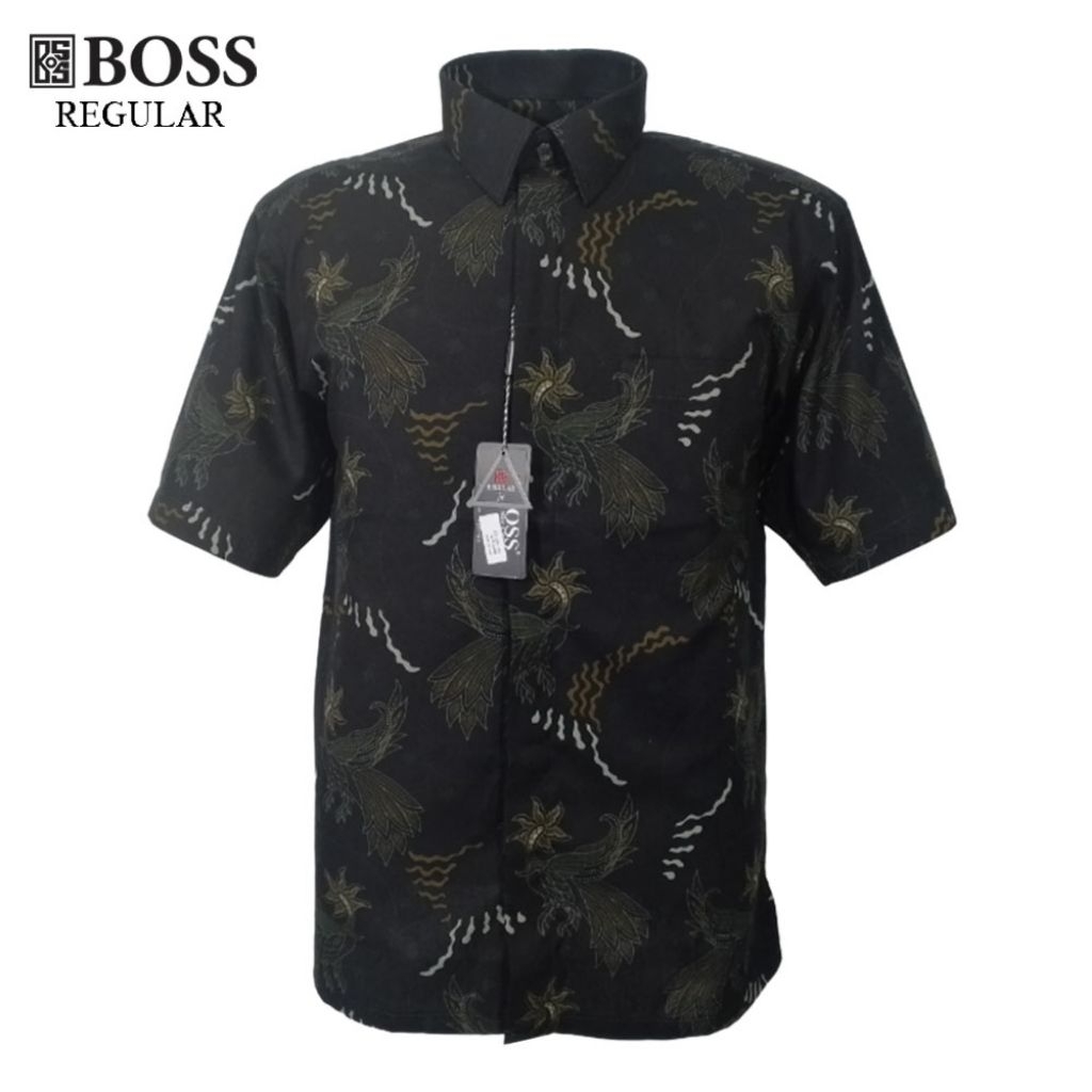 KEMEJA TANGAN PENDEK REGULAR BOSS 8275