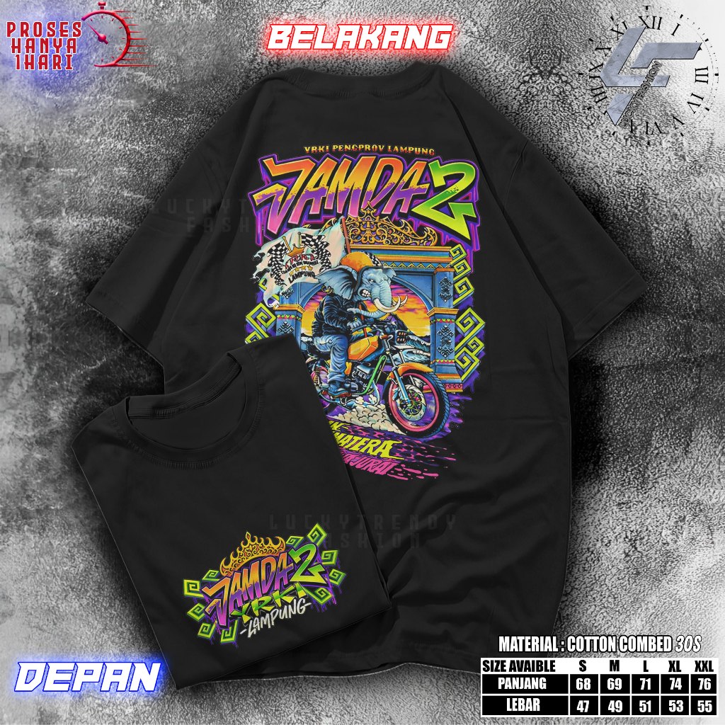 T-SHIRT JAMDA 2 YRKI PENGPROV LAMPUNG YRKI UYYE.