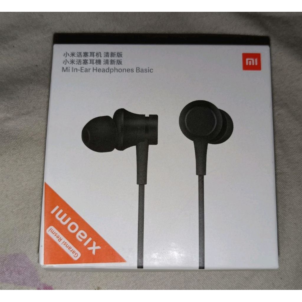 Headset Earphone Xiaomi Piston 3 ORIGINAL 100%