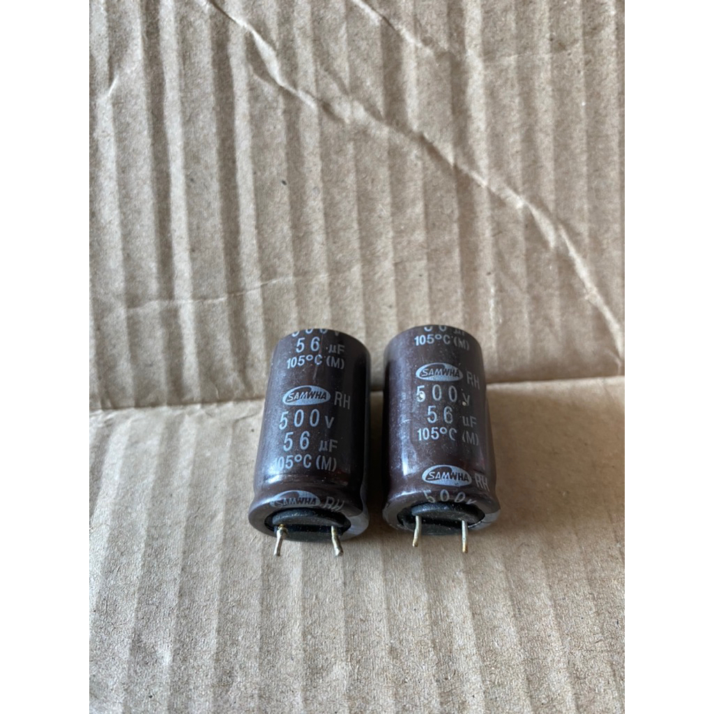 ELCO 500V-56uf SAMWHA ORIGINAL