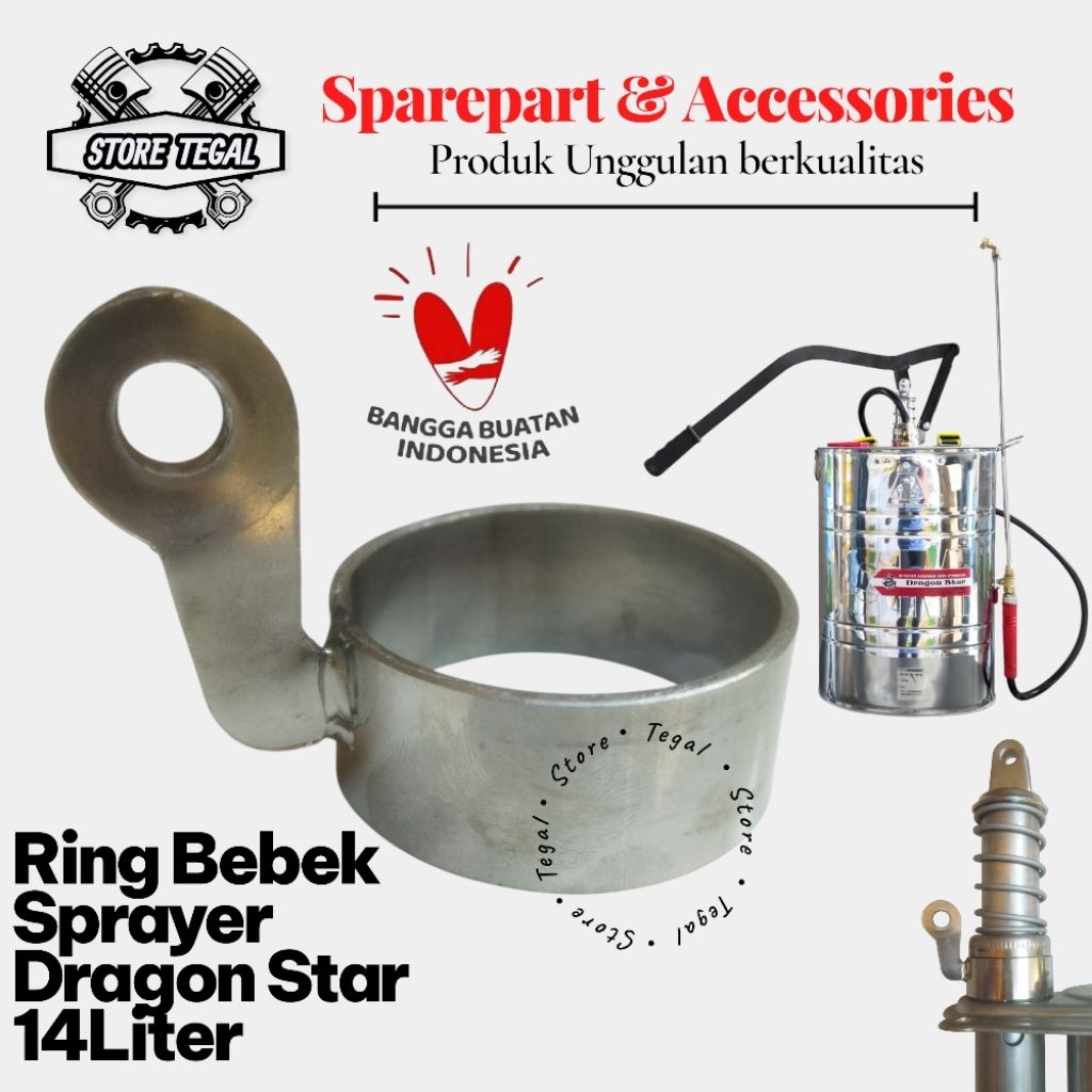Ring Bebek Sprayer Dragon Star/Ring Angsa Dragon Star/Gulu Banyak Dragon Star/Leher Atas Dragon Star