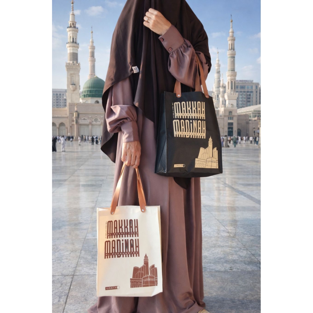Tas Totebag Makkah Madinah Oleh-oleh Haji Umroh