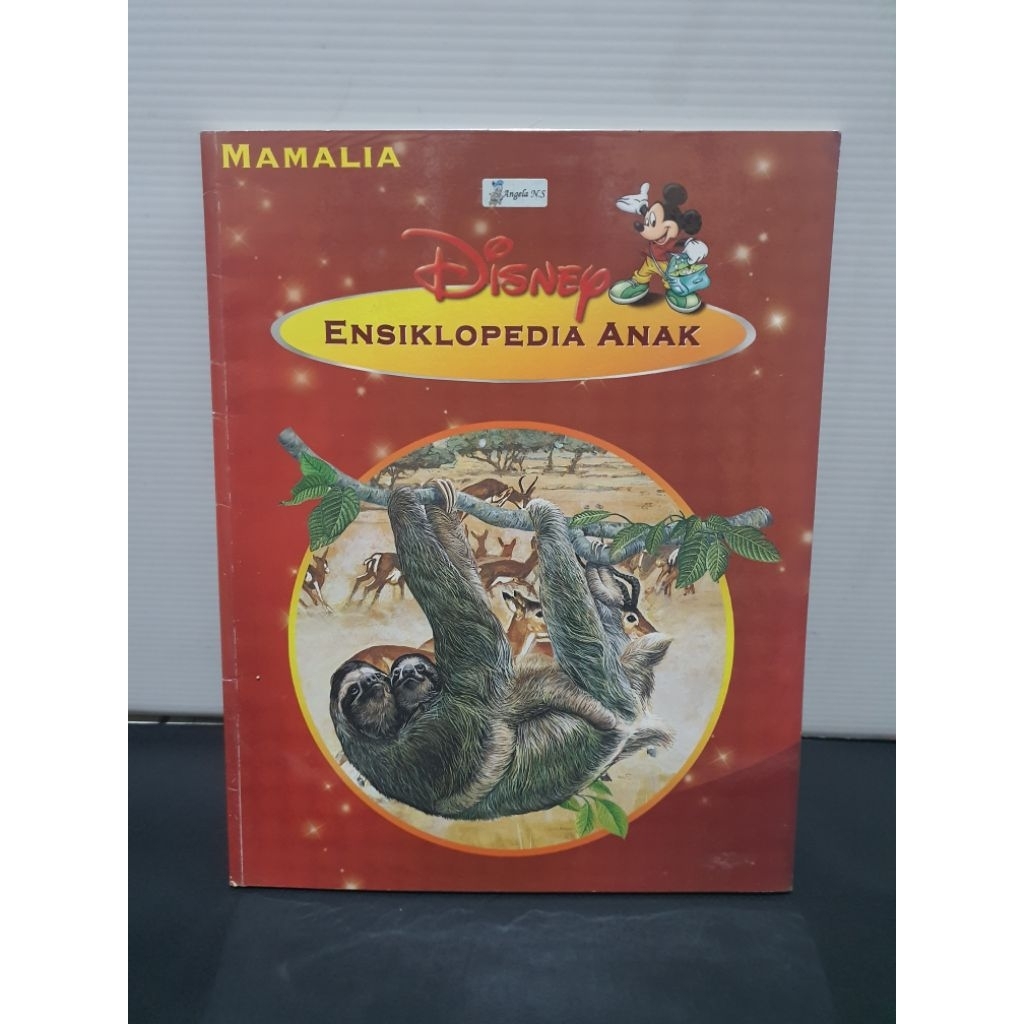 buku anak disney mamalia ensiklopedia anak/ bekas