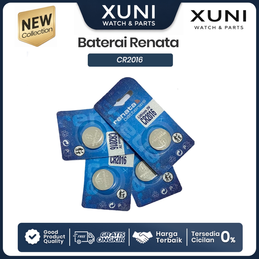 Baterai Renata CR2016 Original Lithium Battery 3V - CR 2016 Batre RENATA CR2016 CR 2016