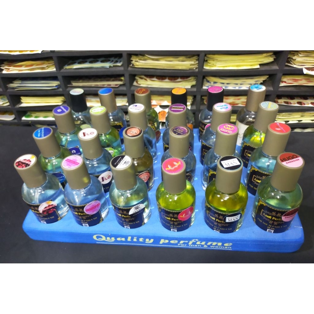 STIKER TUTUP PARFUM ROLL ON/LELABO  ALL 200 AROMA (PART 1)
