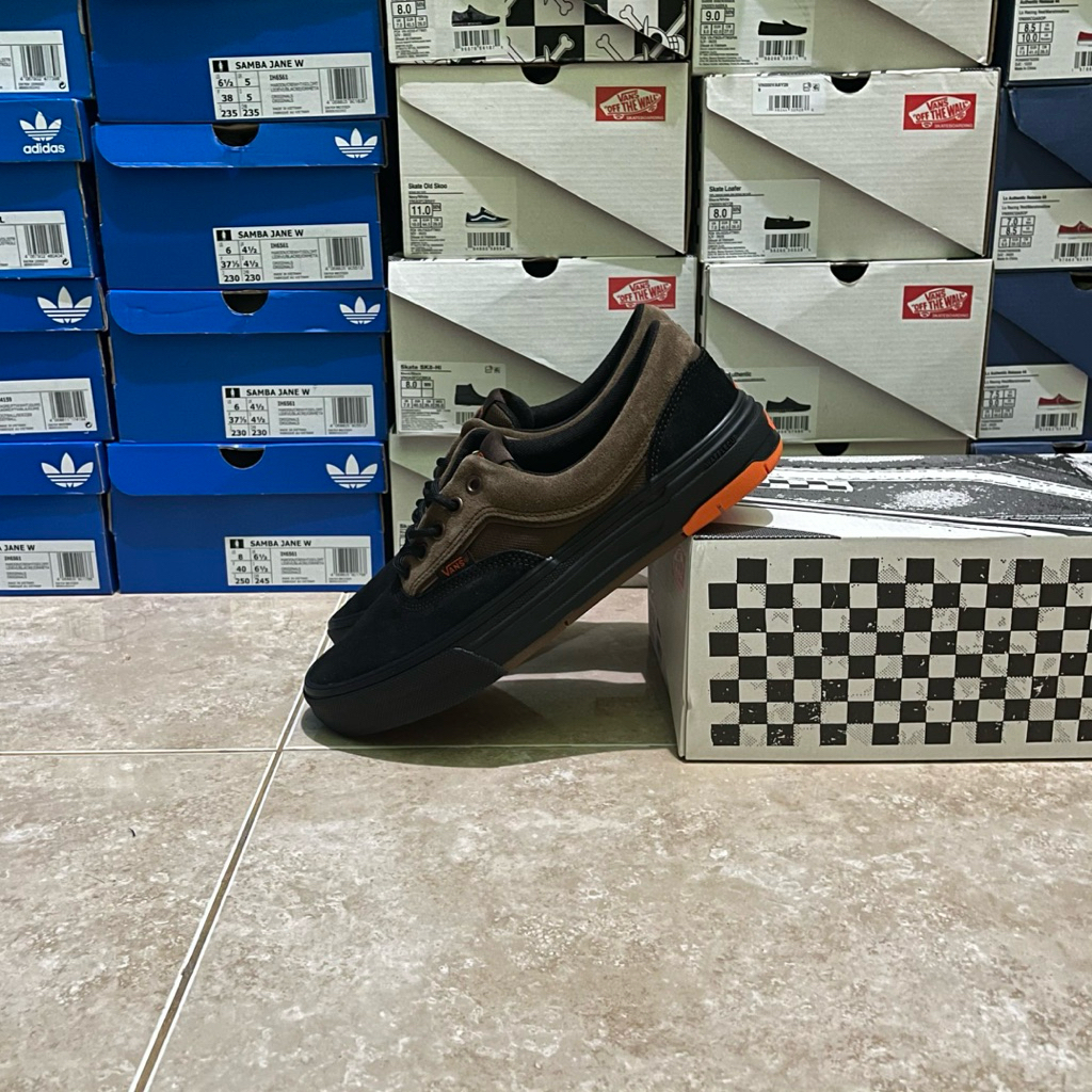 Vans skate era wafflecup black brown (Resmi PT NAVYA)