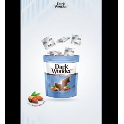 dark wonder pouch chocolate dark wonder dark chocolate almond promo