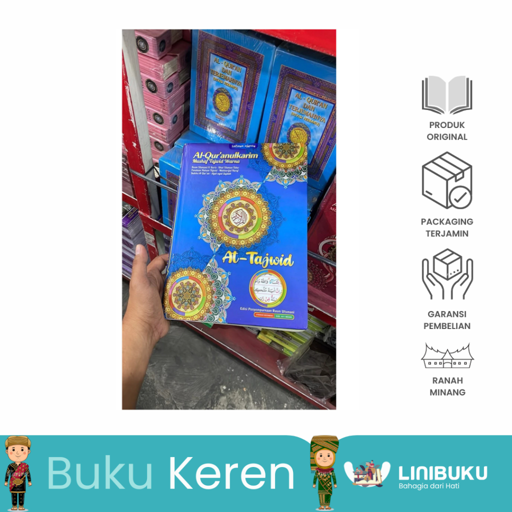 Al Qur’an At Tajwid A4 - LINIBUKU