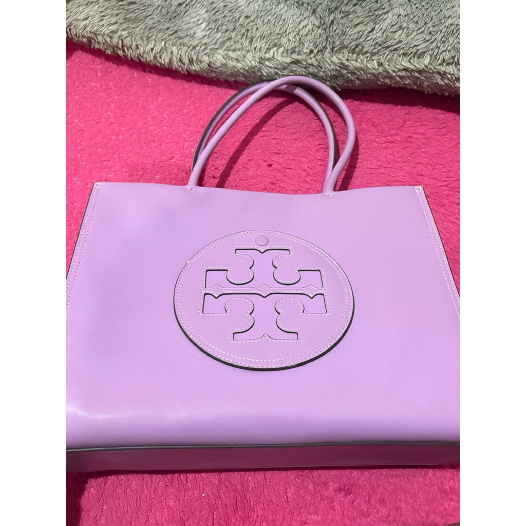 Preloved TB Small Eco Ella Tote Bright Amethyst