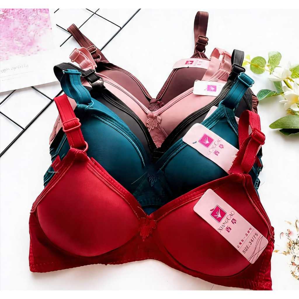 PROMO BH WANITA ISI 6 PCS / bh isi 3 pcs murah / bh tanpa kawat / bh wanita murah / bh wanita / kuta