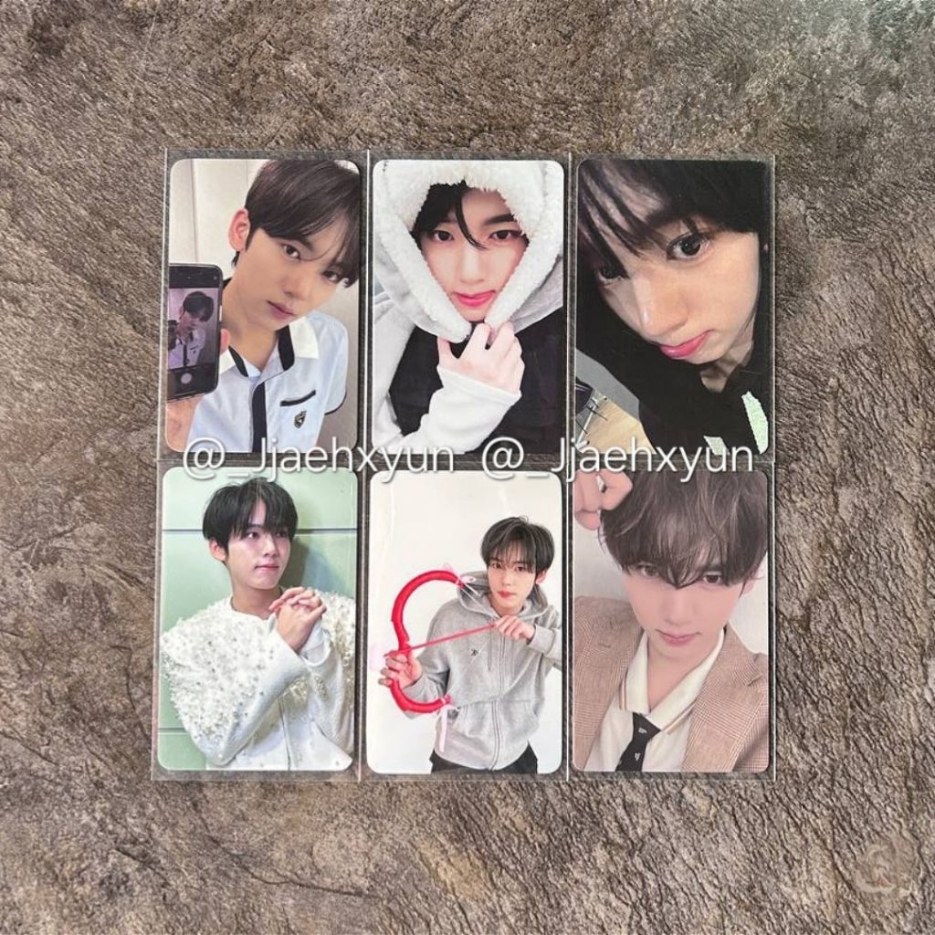 [Ready] ZEROBASEONE ZB1 AND2BLE AAB Han Yujin PC POB LD Photocard Benefit Jump Up Hoodie Ktown Mirro
