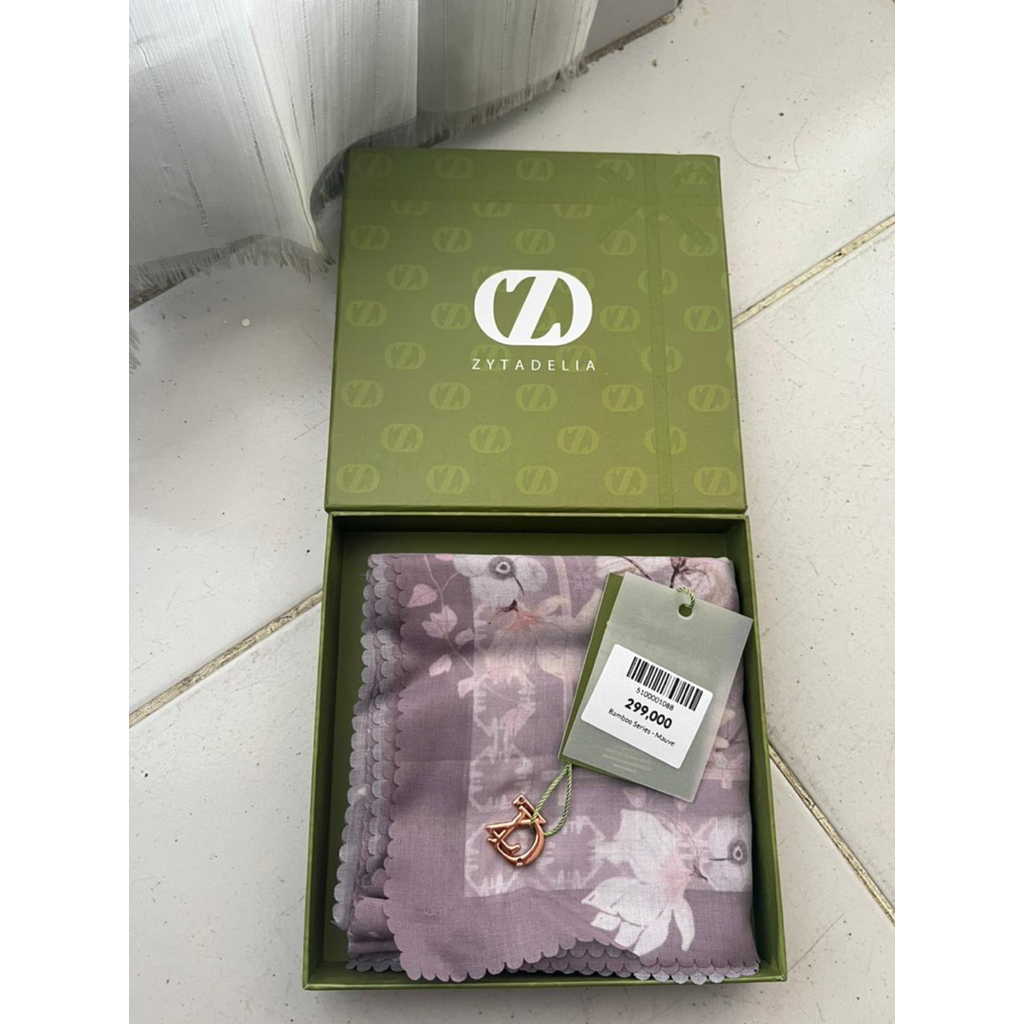 zytadelia scarf bamboo series mauve