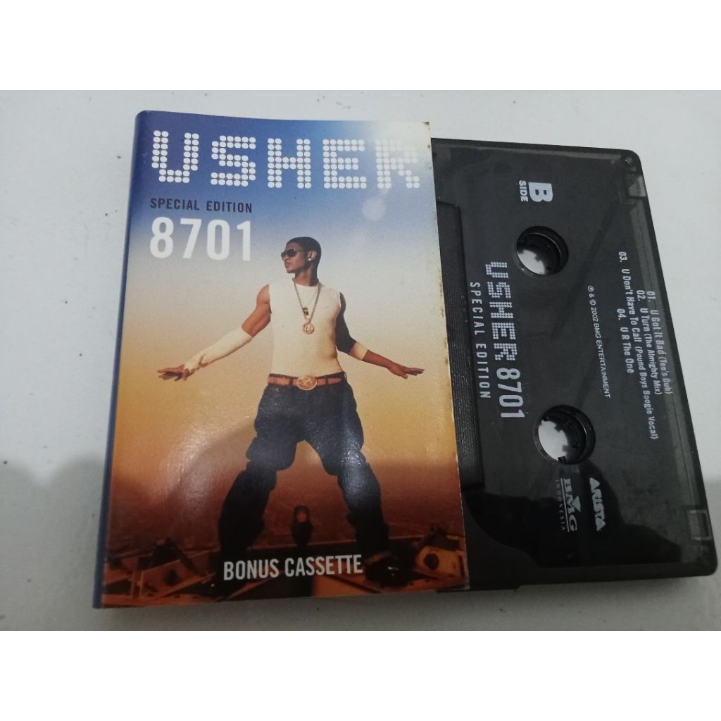 Kaset Pita Usher - Special Edition 8701 bonus cassette