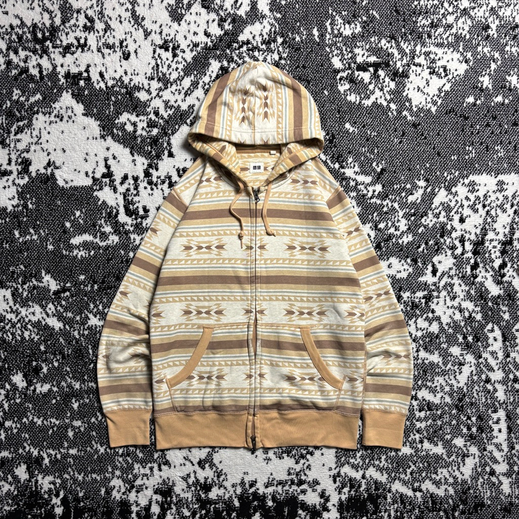 Zip Hoodie Uniqlo Navajo