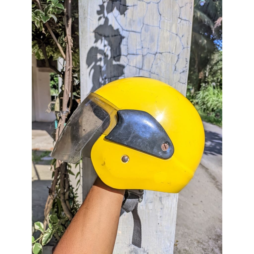 helm mio kuning original bekas