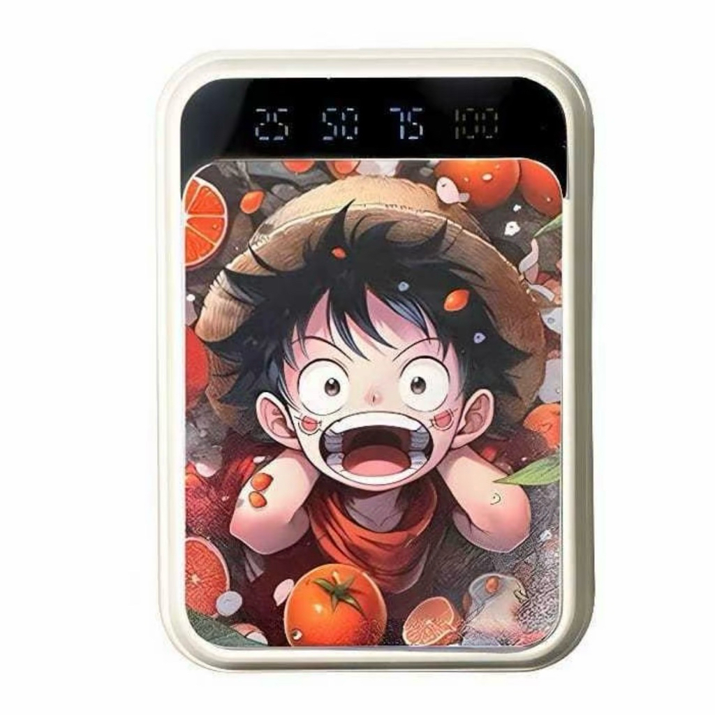 Powerbank 20000mah Cute Mini Kartun Fash Charging One Piece