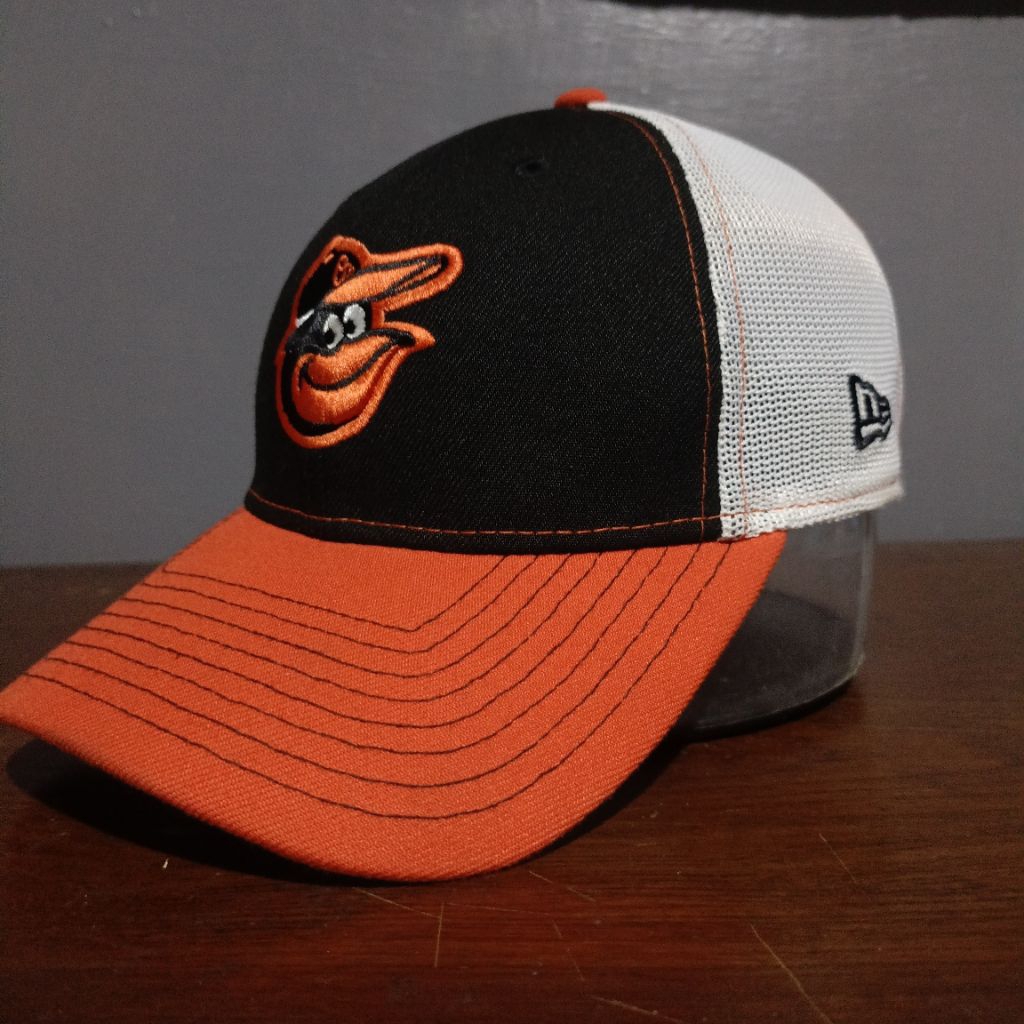 Topi Tracker MLB New Era Baltimore Orioles Second Cap Bisbol Logo Pinguin