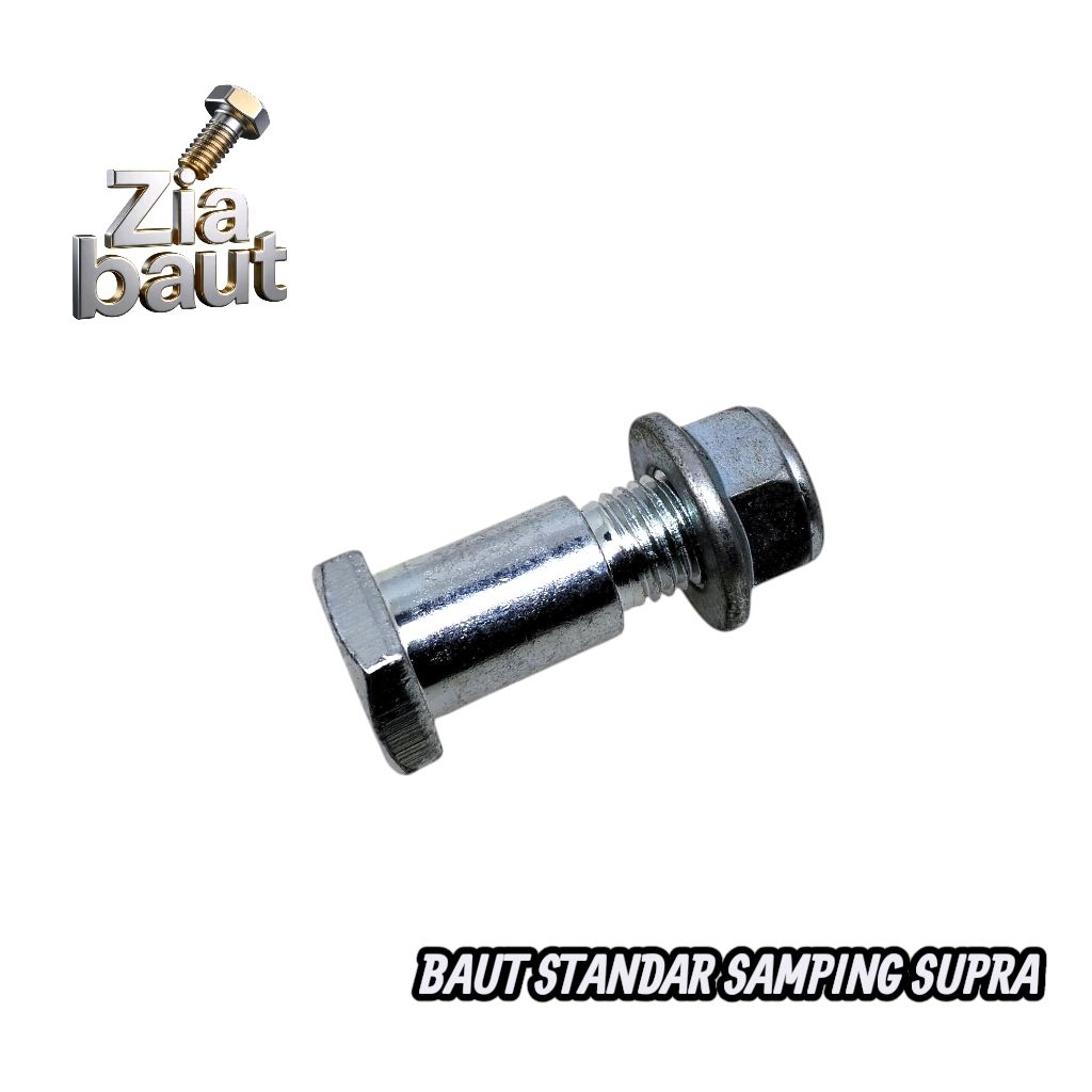 Baut Standar samping Supra Revo grand Drat 14 kunci 17