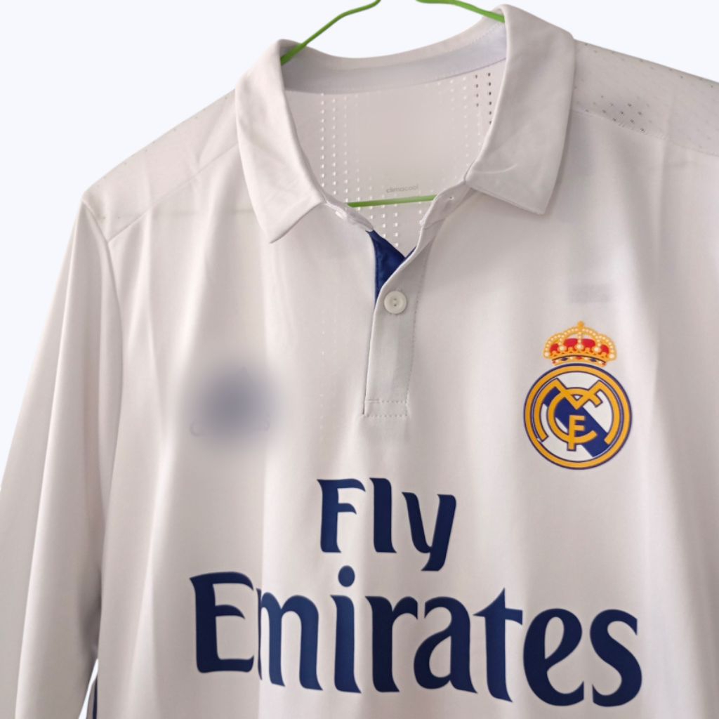 Real Madrid Home 2016/2017 Longsleeve Player Issue