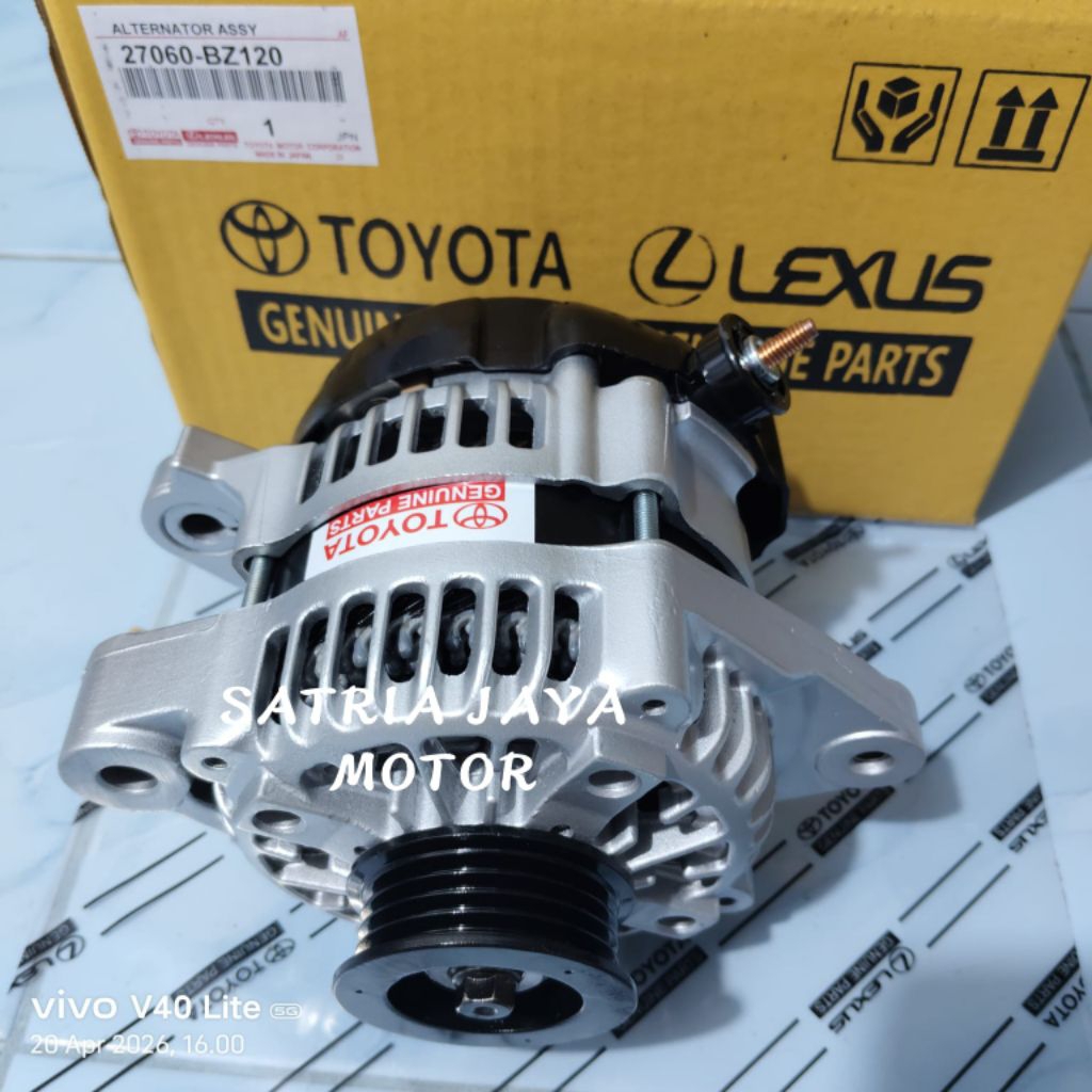 DINAMO AMPERE ALTERNATOR TOYOTA AVANZA 1.3 VVTI JAPAN