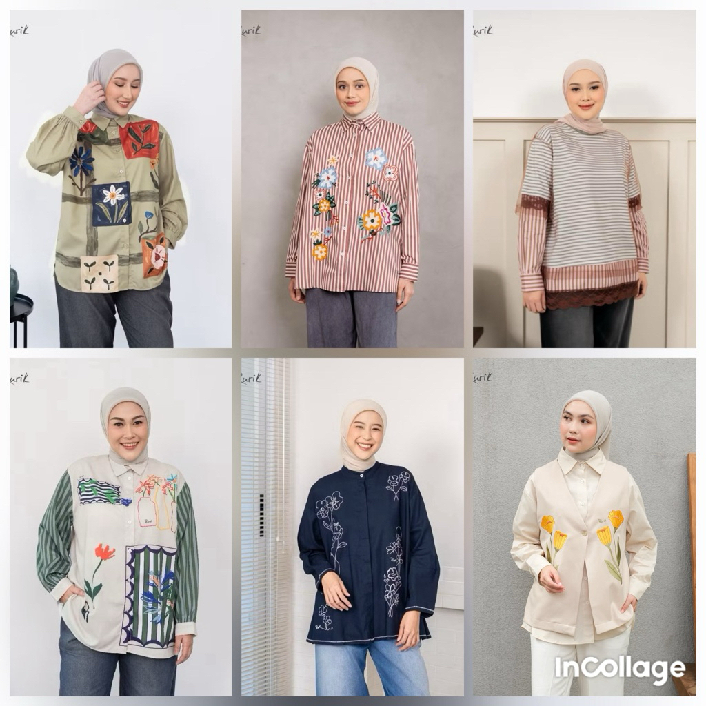 RURIK // Haila,Gelsi,Maova,Amerta,Gista,Valeo,Gauri,Chevali,Nebian Print Shirt by Rurik