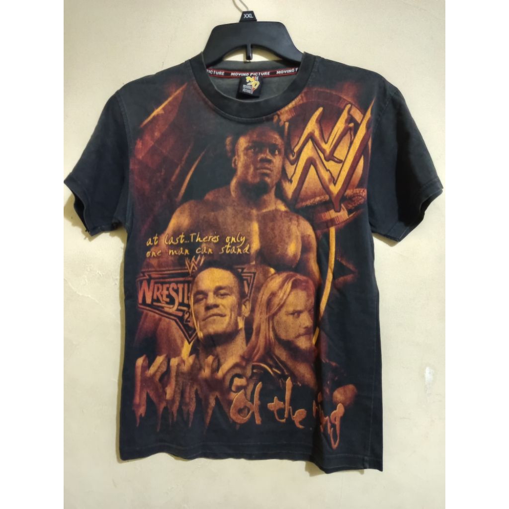TRASH VINTAGE BOOTLEG AOP WRESTLEMANIA "KING OF THE RING"