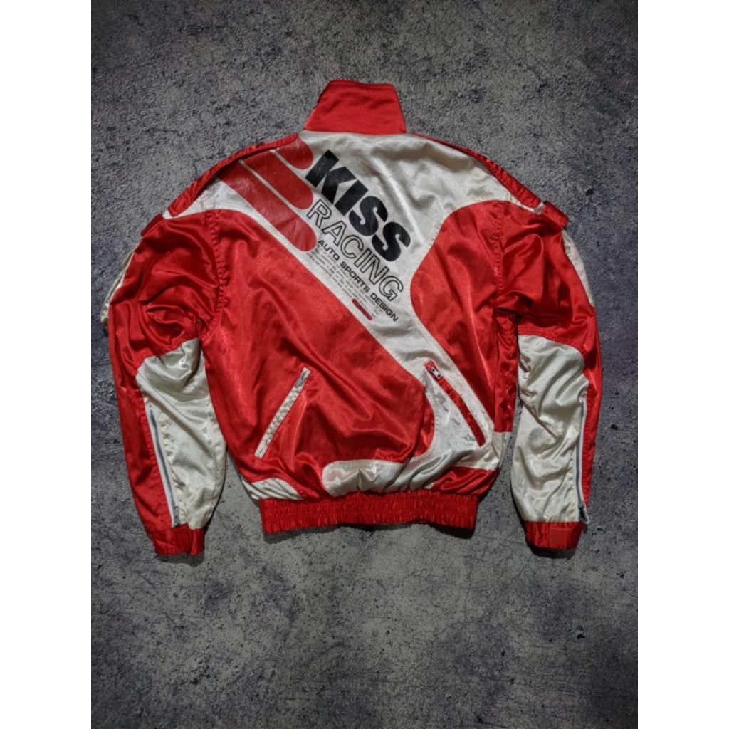 Jacket Kiss Racing Team Size M original bukan nankai kushitani rstaichi yellowcorn simpson komine