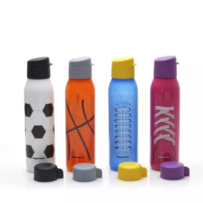 Tupperware Fancy Sport Eco Bottle 500ml Botol minum Sporty Satuan bonus tutup