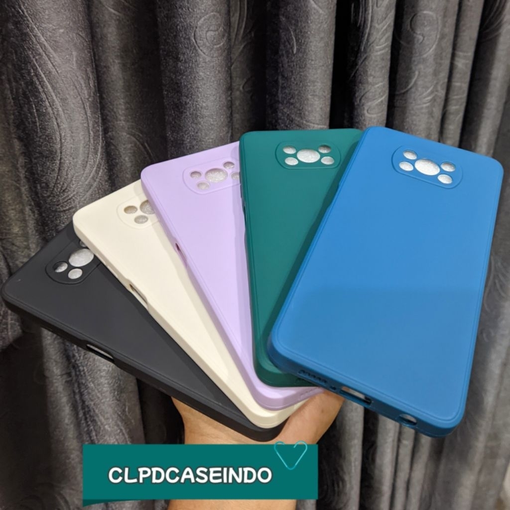 Soft Case Poco X3 NFC Poco X3 Pro Slim Matte Warna