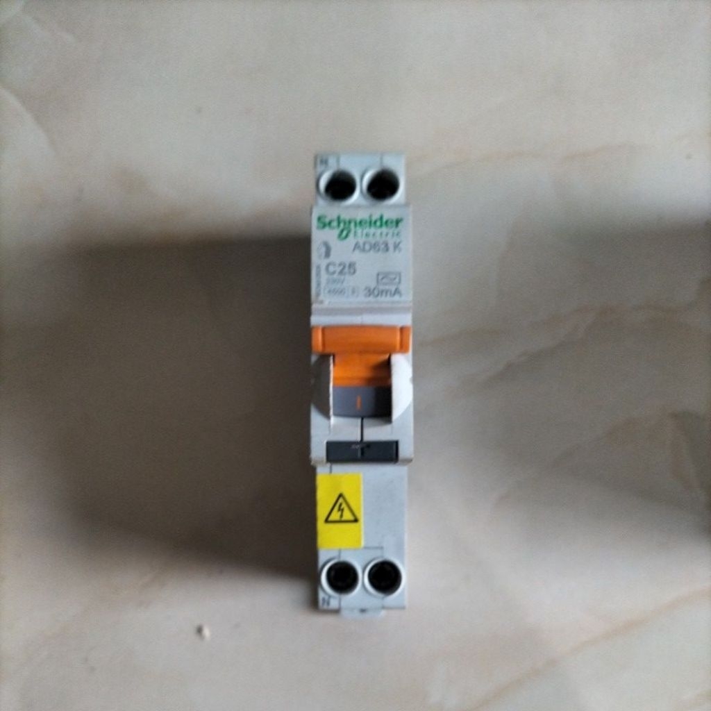 rcbo Schneider 10a 16a 25a